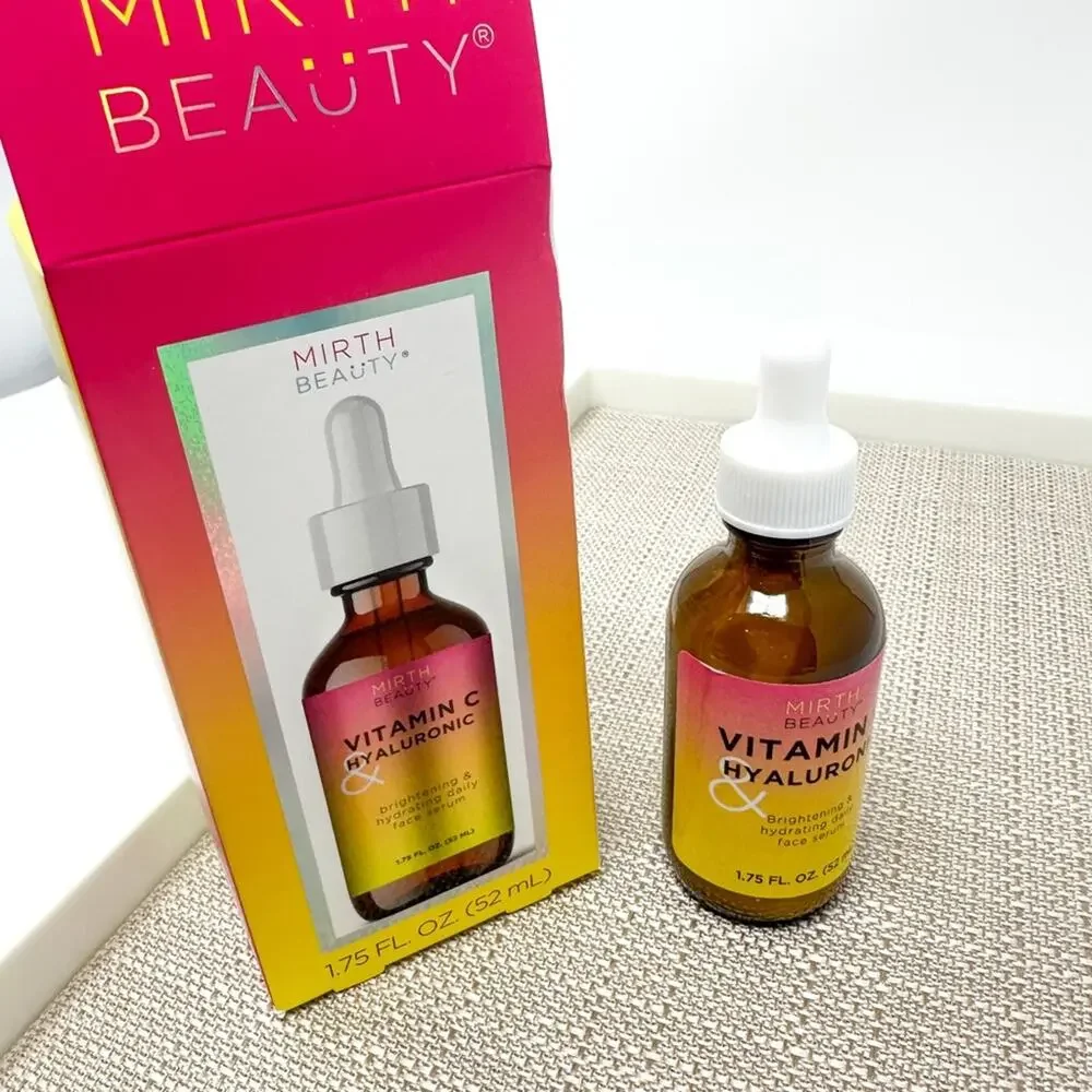 NEW Mirth Beauty Vitamin C Brightening  and Hydrating Daily Face Serum MSRP $42